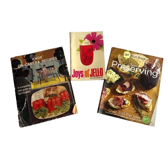 Vintage Cookbook Collection: Canning Preserving & Recipes Joys of Jello bundle - Picture 7 of 10
